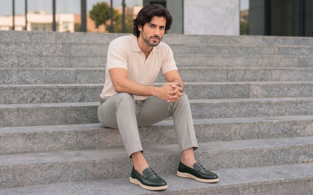 Transition Loafers : Olive
