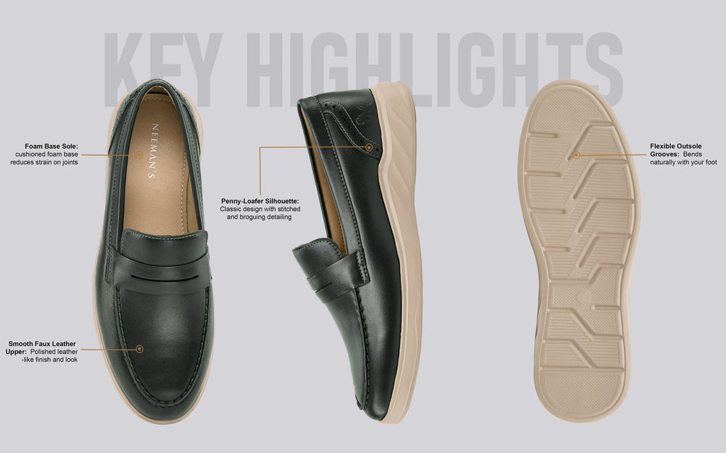 Transition Loafers : Olive