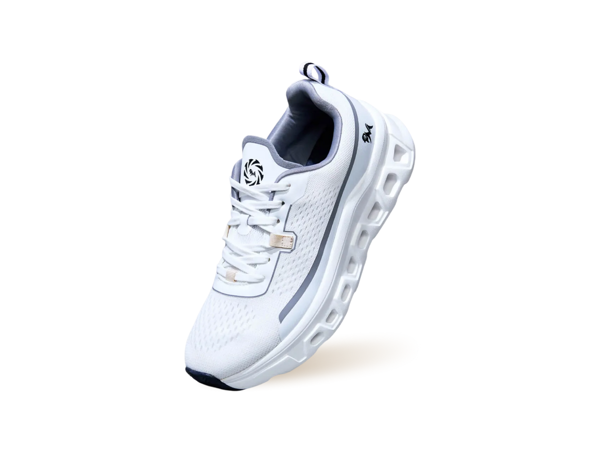 Hexa Glide Sneakers for Men : White