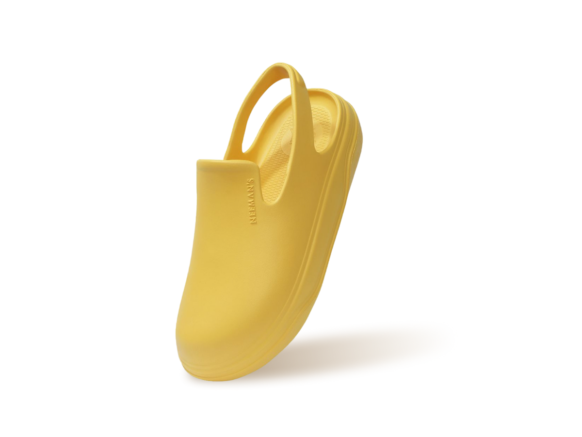 Cushers Clogs For Men : Yellow
