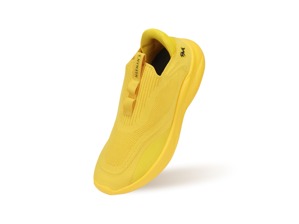 Rapid Breeze Vigor Slip Ons For Men : Yellow