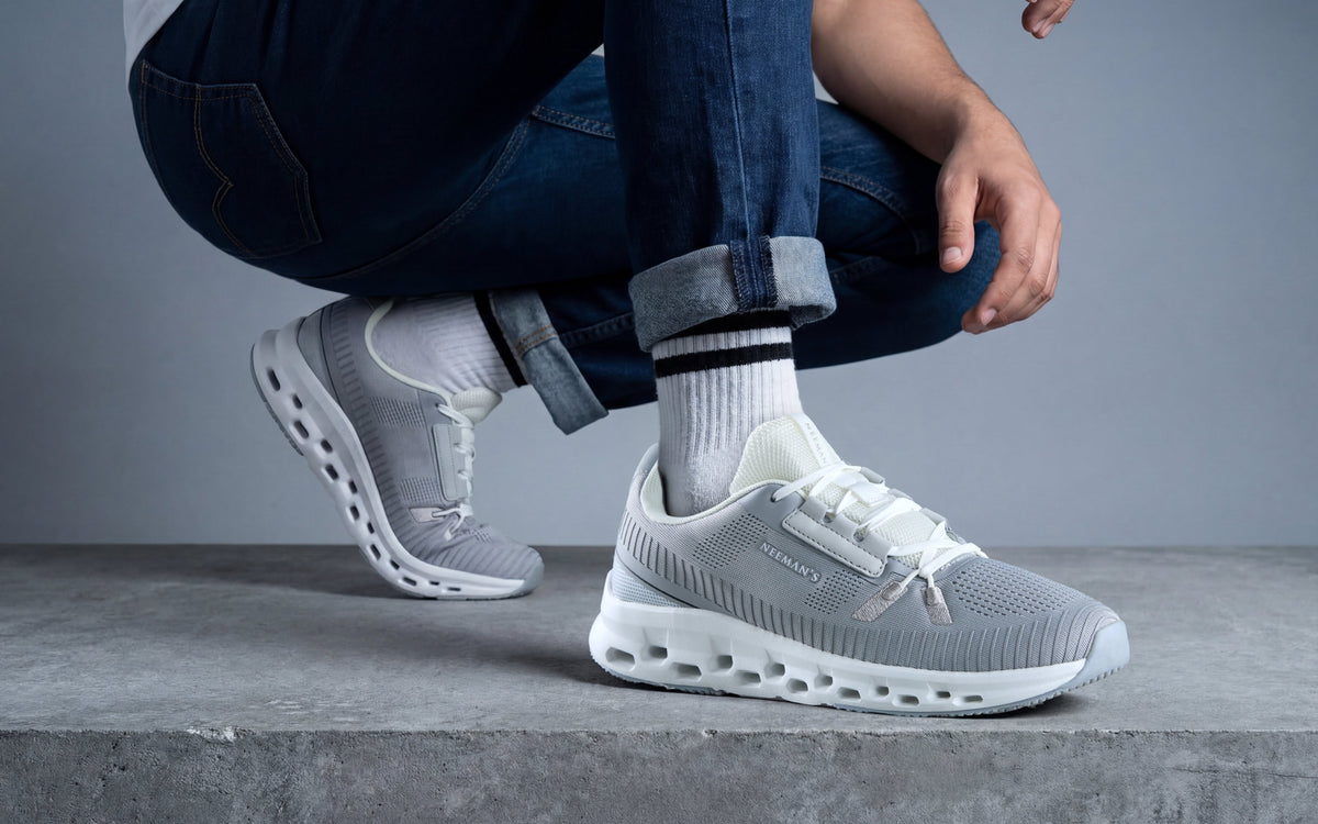 Hexa Move Sneakers for Men : Grey